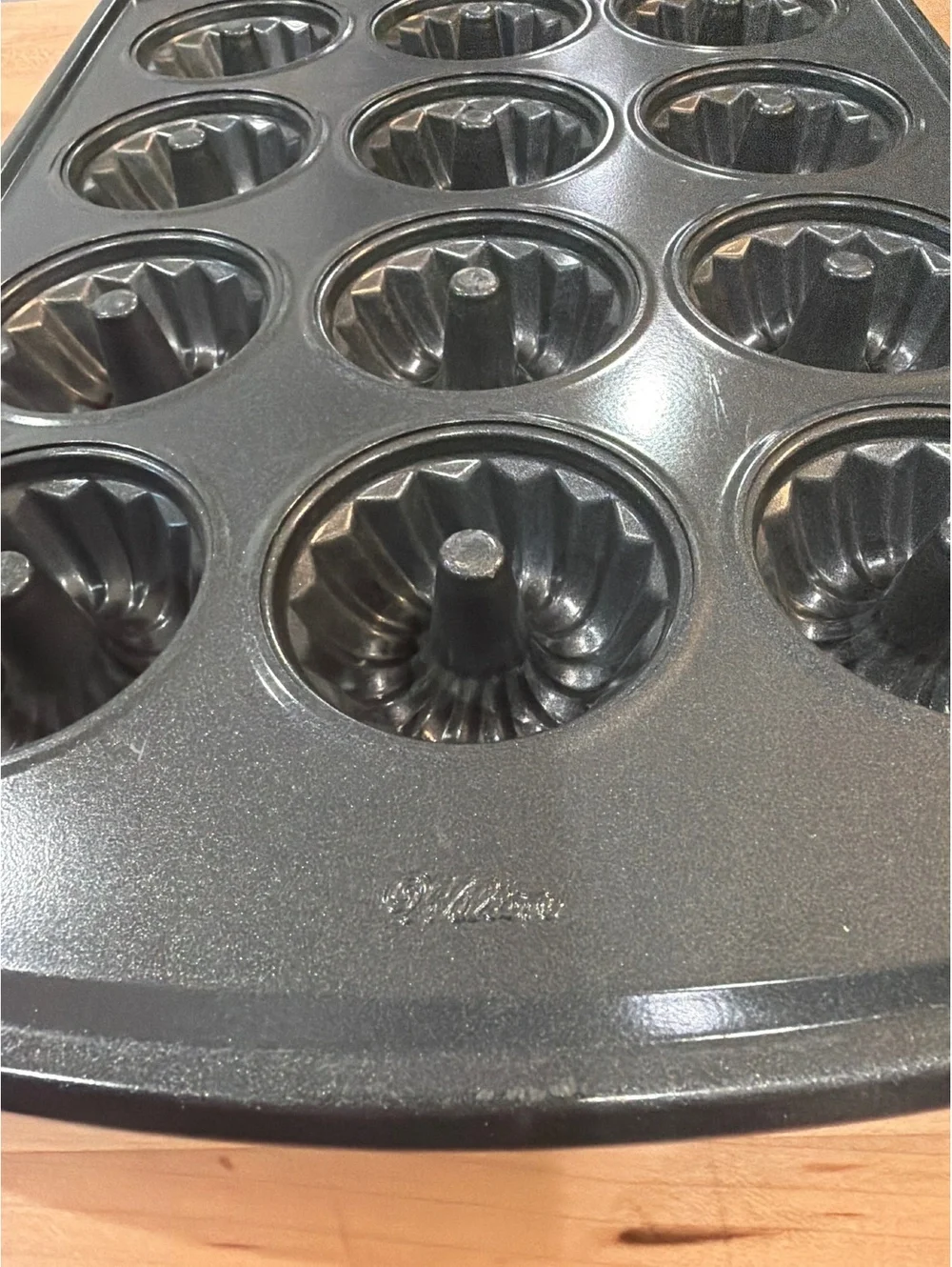 Wilton Mini Bundt Cake Pan 12-Cup Nonstick Baking Mold